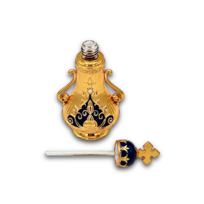 Small Holy Oil Vessel for Anointing with enamel - Image 4