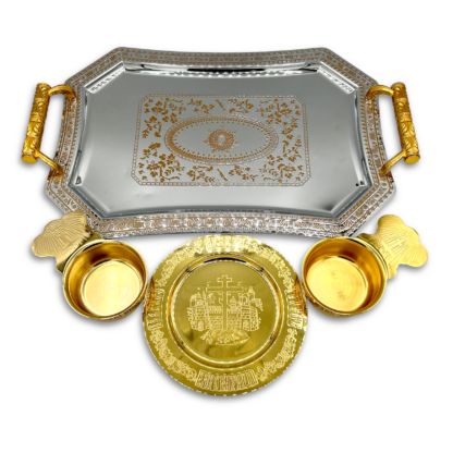 Zapivka Set -Silver and Gold Medium - Image 2