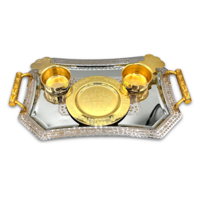 Zapivka Set -Silver and Gold Medium