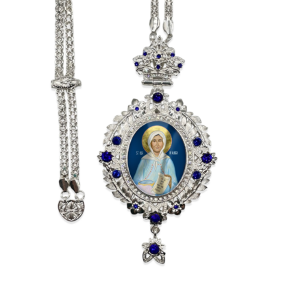 Mat Olga of Alaska Panagia in Silver