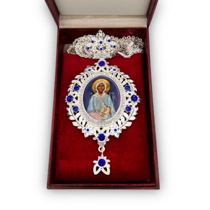 Mat Olga of Alaska Panagia in Silver - Image 2