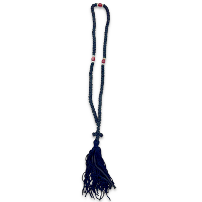 Prayer Rope 100 knots - Black Silk