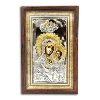 Sitka Mother of God with Ritza and Frame - Large - Image 2