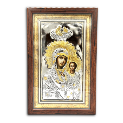 Sitka Mother of God with Ritza and Frame - Large